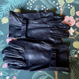 Steinberg Bros. Black Size 4 Leather Gloves